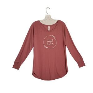 Women's Maternity I love my tiny humans long sleeve T - Womens size XL